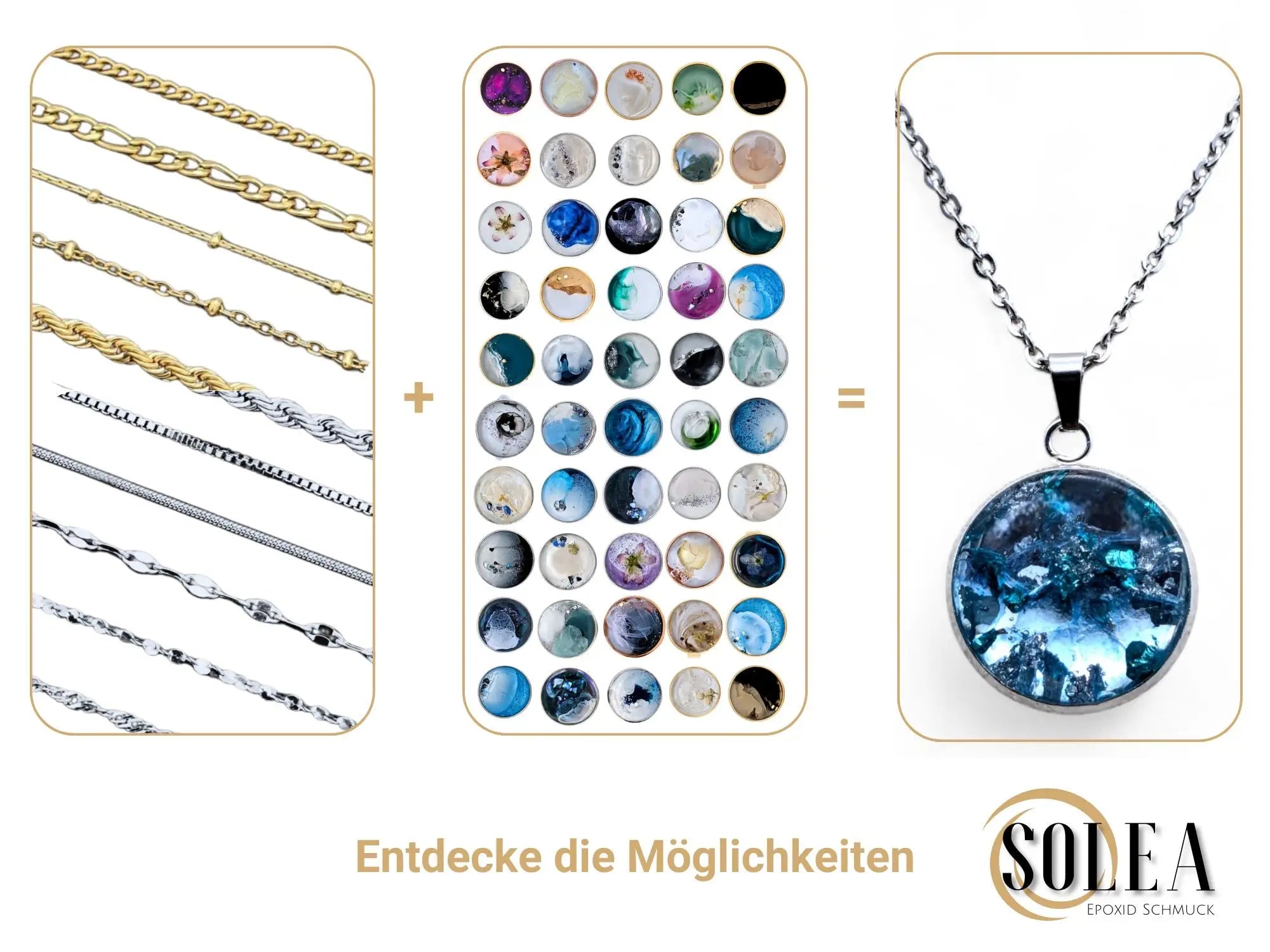 Der neue SOLEA Konfigurator für Halsketten & Armbänder startet am 31.03.2025!