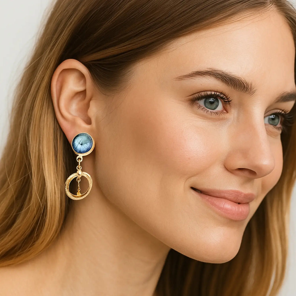 Classic Gold Pendant - Ohrstecker