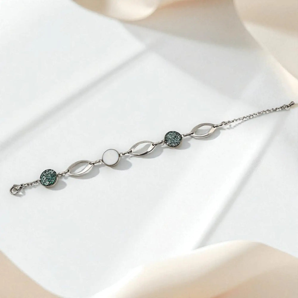 Emerald Sparkle - Gliederkette