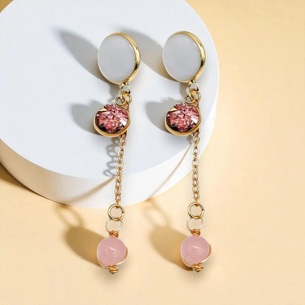 Gemstone Grace Studs - Ohrstecker