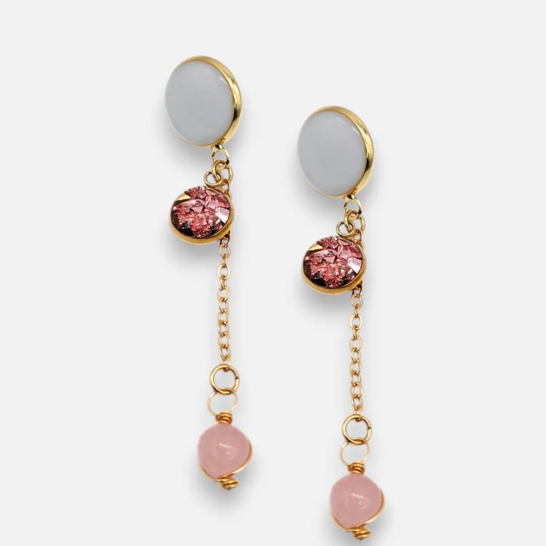 Gemstone Grace Studs - Ohrstecker