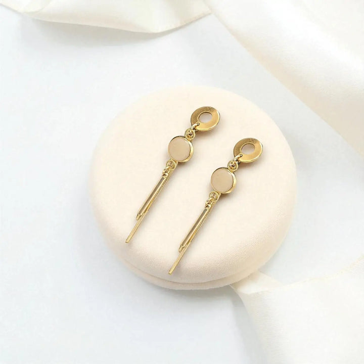 Golden Tassel Charm - Ohrstecker