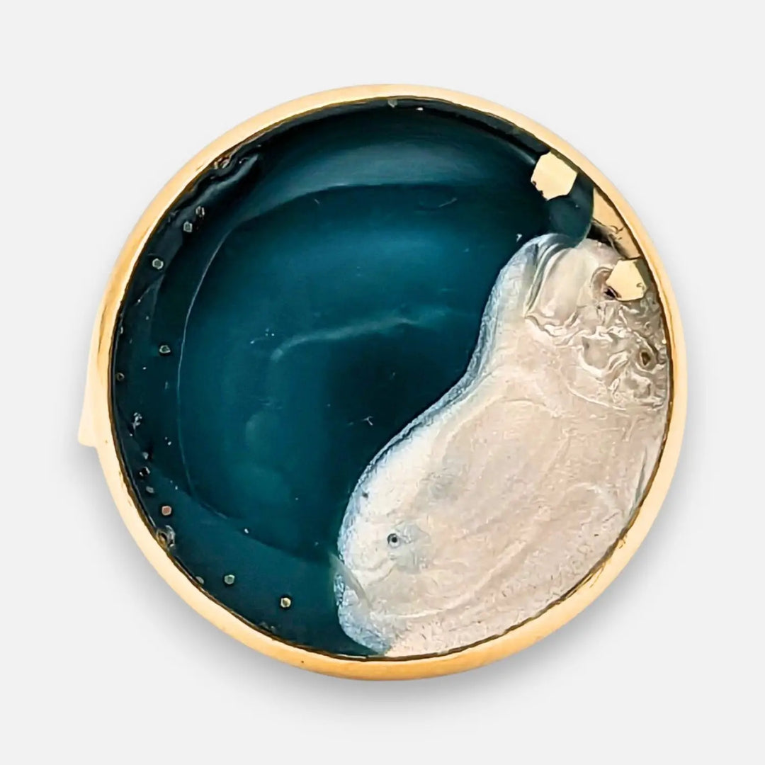 Green White Emerald Unigröße (verstellbar)