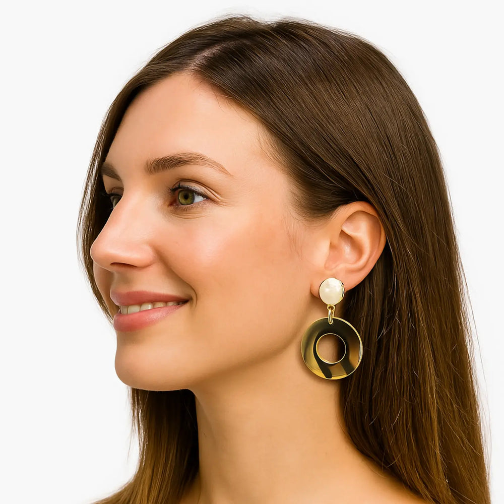 Reflective Elegance - Ohrstecker