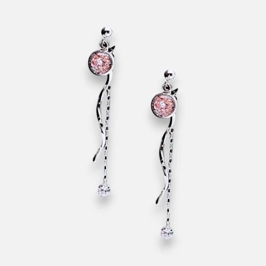 Rosy Twilight - Ohrstecker