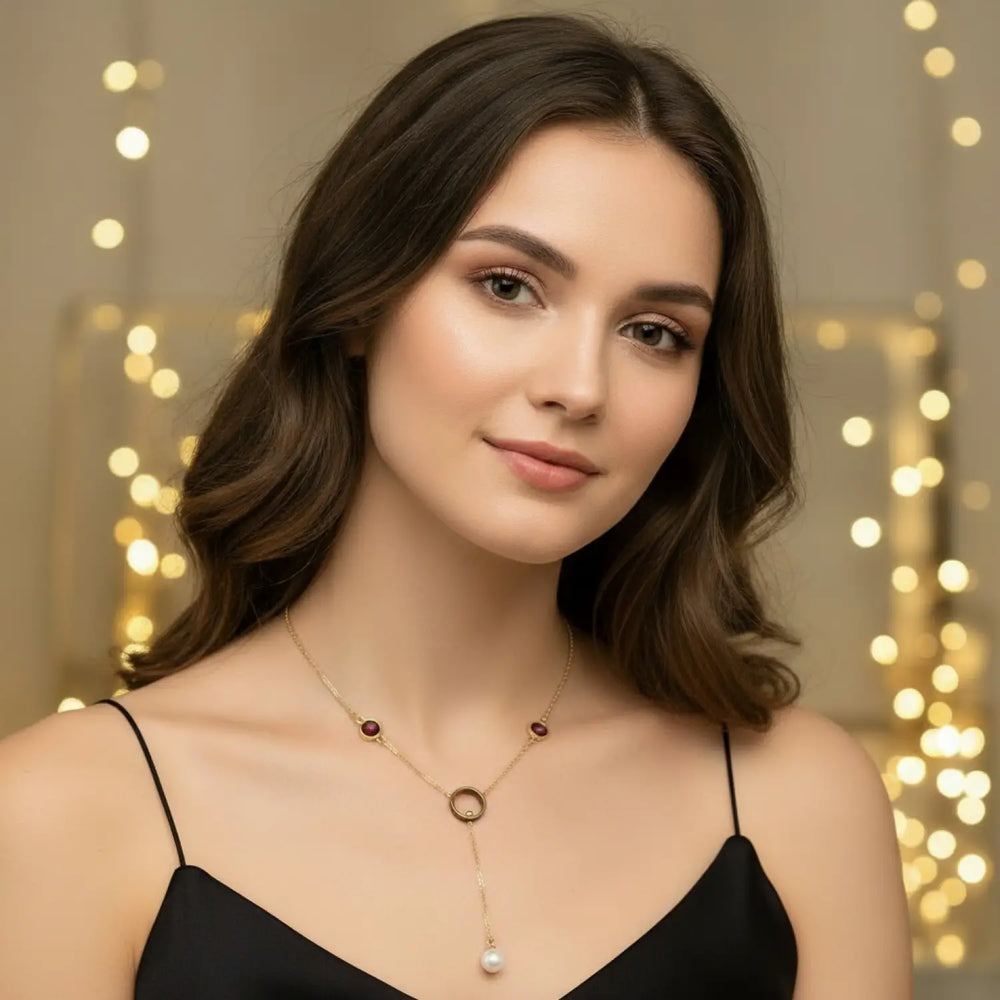 Ruby Sparkle - Ankerkette