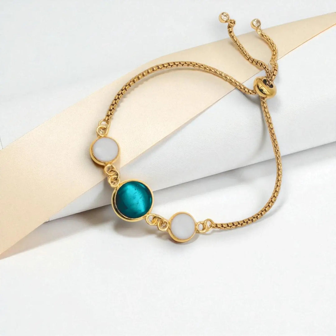 Sapphire Sparkle Chain - Venezianerkette