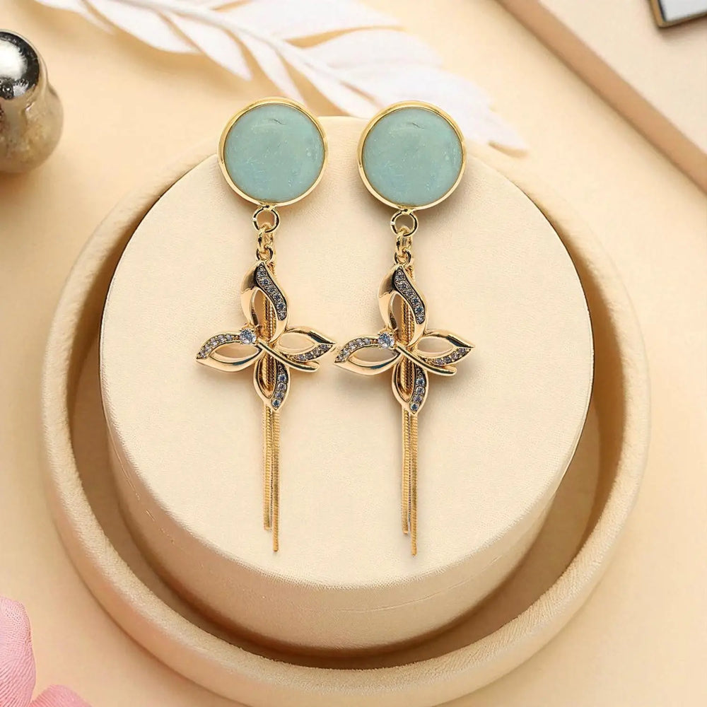 Serpentine Zirconia - Ohrstecker