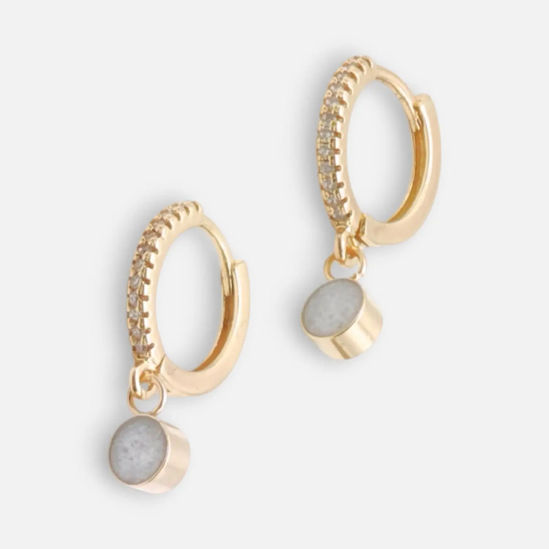 Zircon Hoop Minis - Creolen