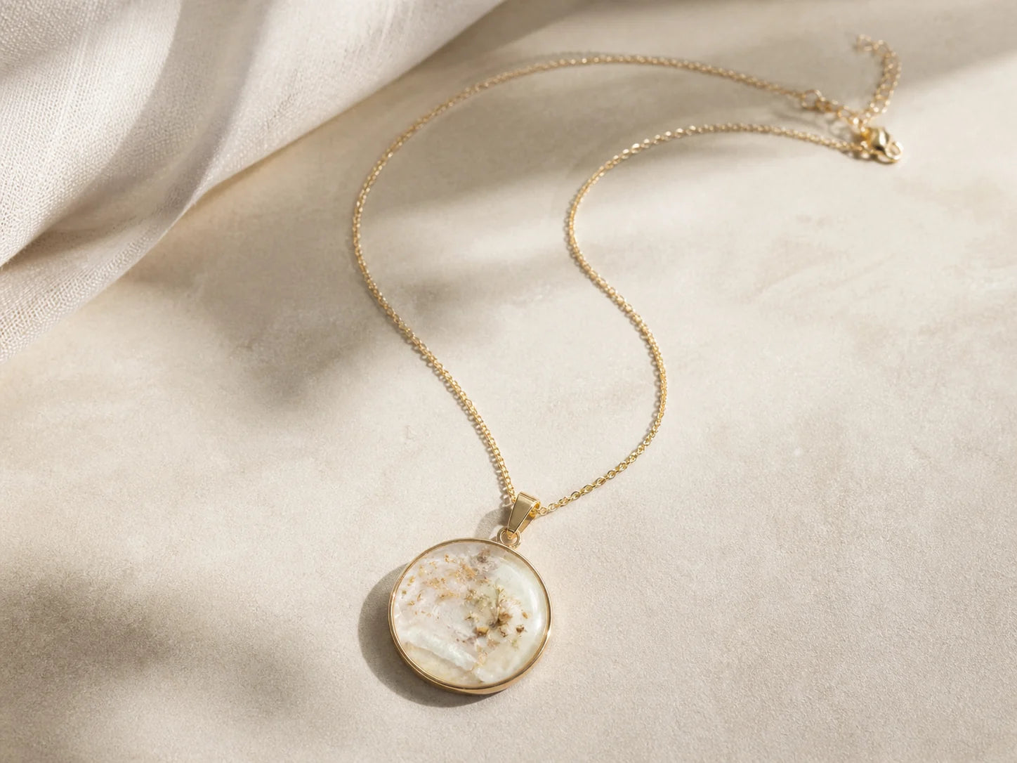 SOLEA memorial necklace