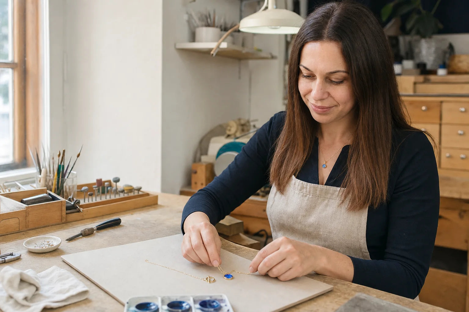 SOLEA Schmuckdesignerin im österreichischen Atelier