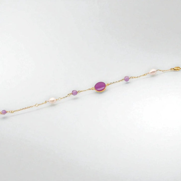 Amethyst Gem Chain - Ankerkette