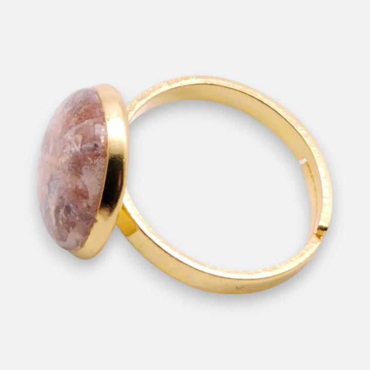 Amethyst Haze Ring - Unigröße (verstellbar)