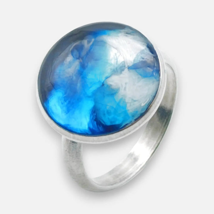 Arctic Blue Ring - Unigröße (verstellbar)
