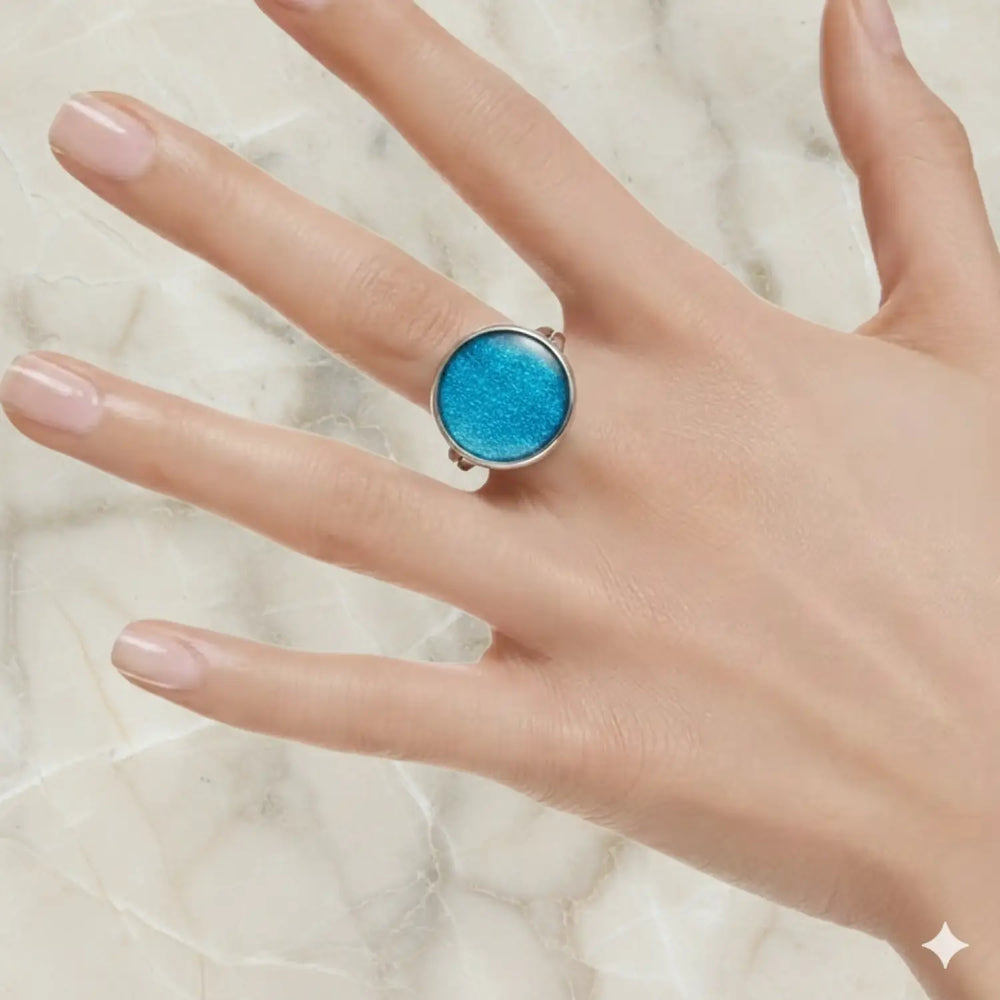 Azure Classic Ring - Unigröße (verstellbar)