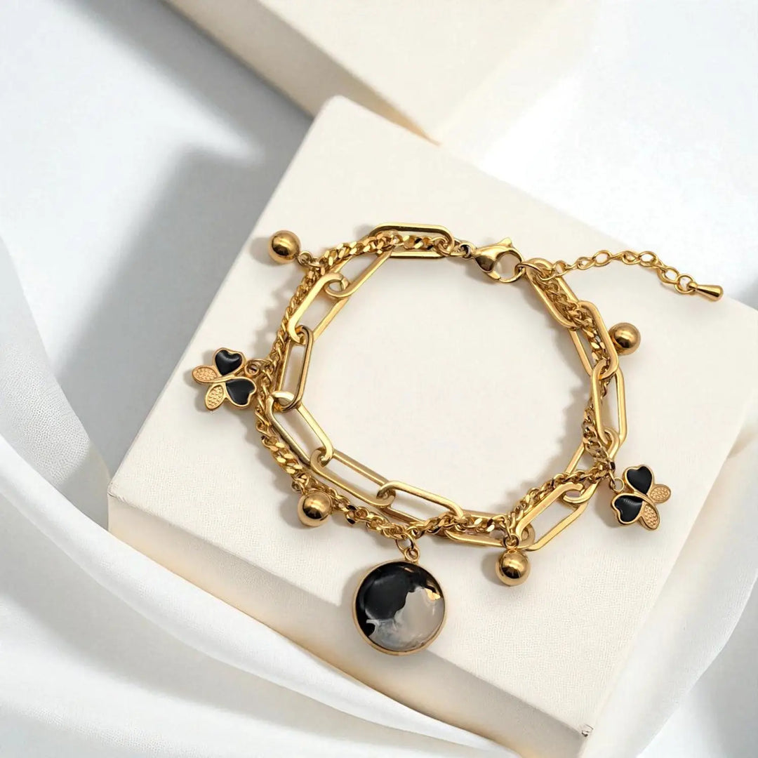 Beige Harmony - Double-Layer