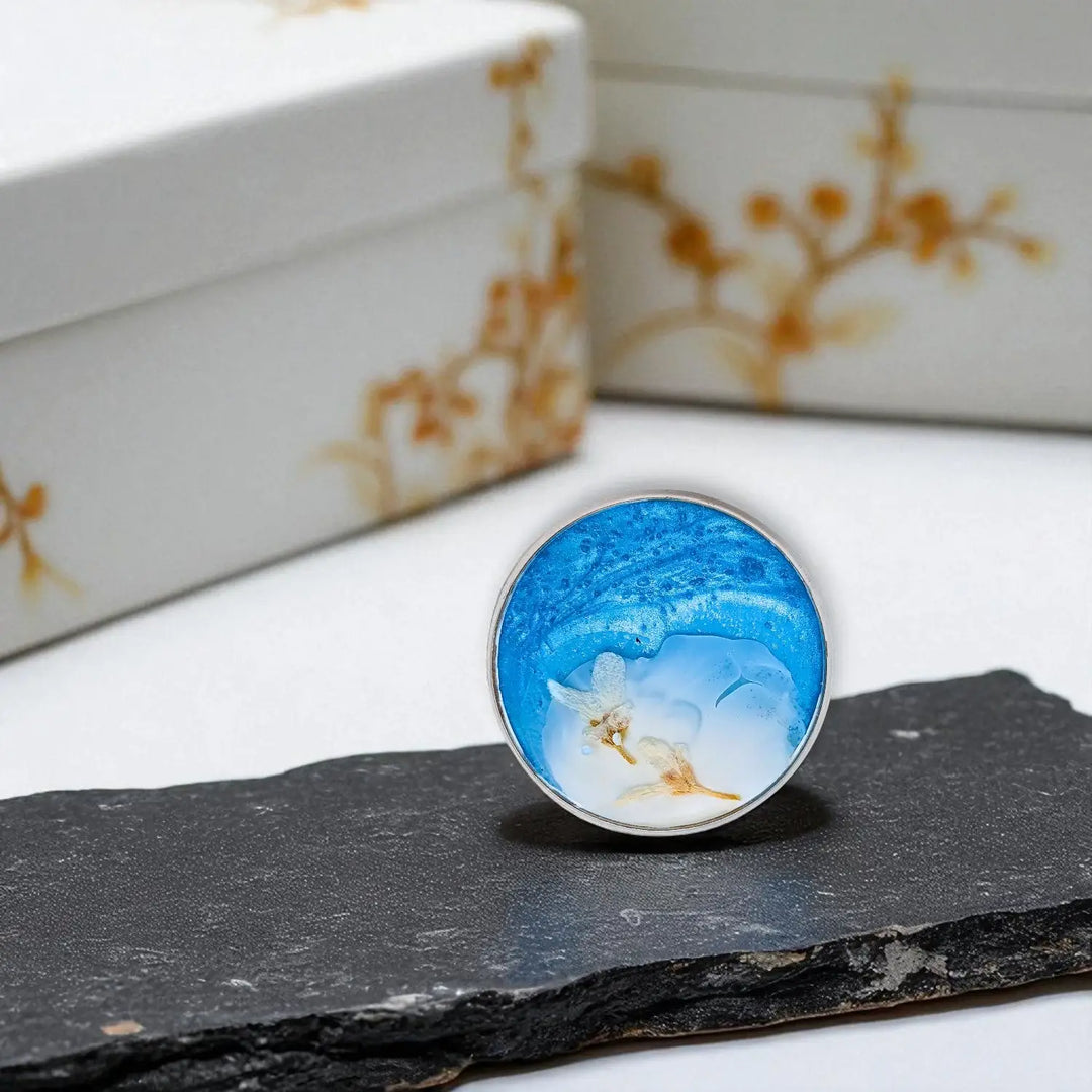 Blue Blossom - Unigröße (verstellbar)