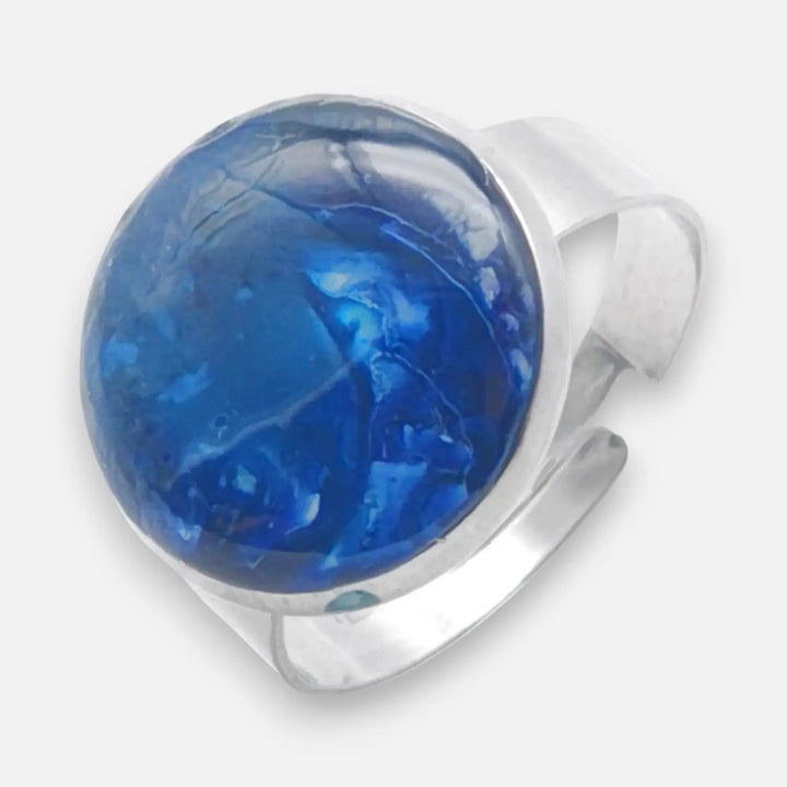 Blue Breeze Ring - Unigröße (verstellbar)