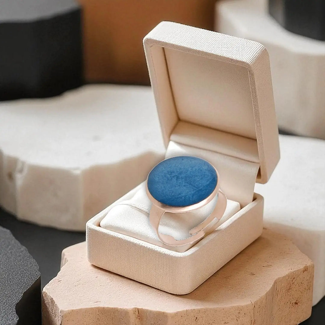 Blue Calm Ring - Unigröße (verstellbar)
