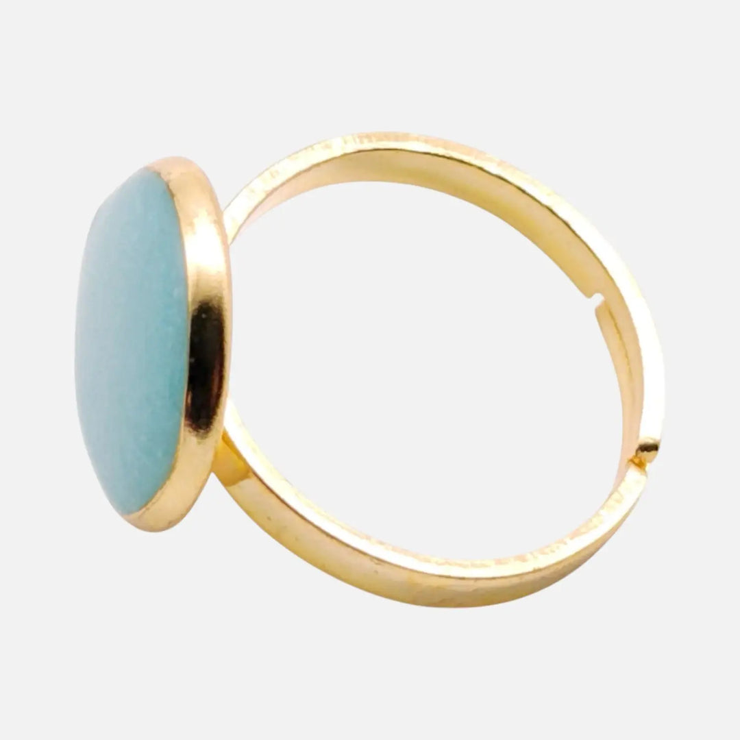 Blue Crest Ring - Unigröße (verstellbar)