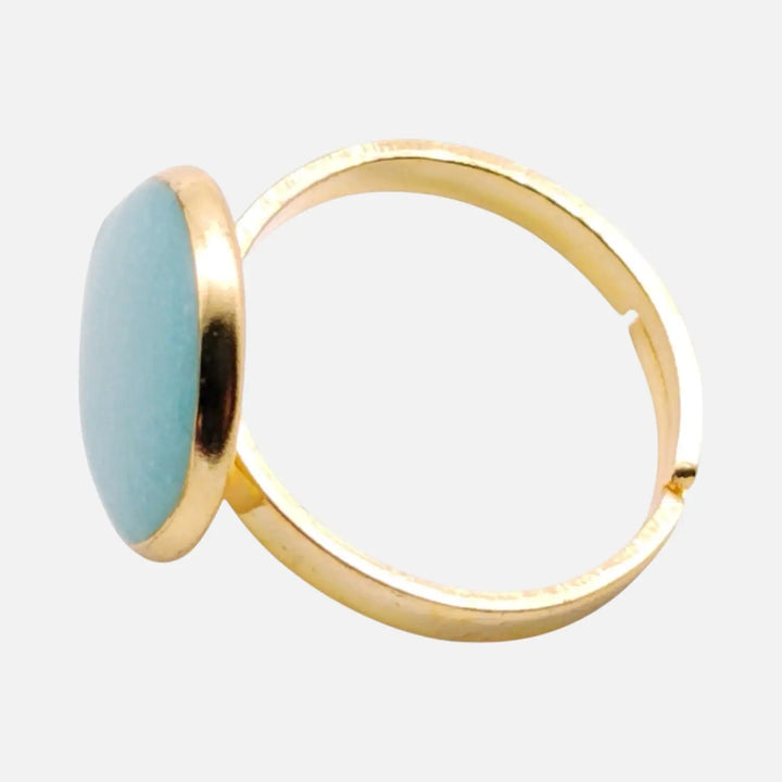 Blue Crest Ring - Unigröße (verstellbar)