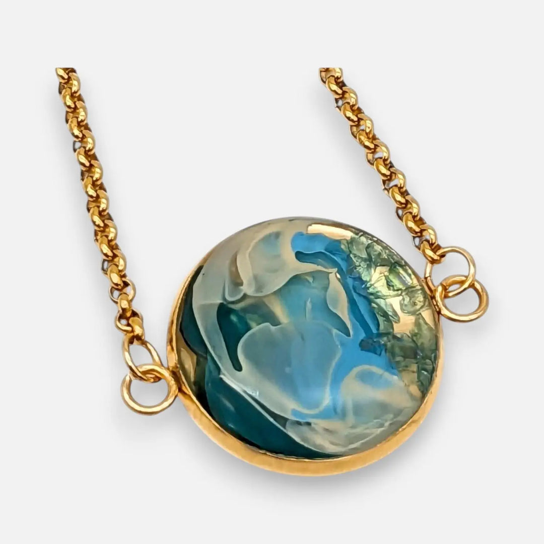 Blue Green Oasis - Ankerkette