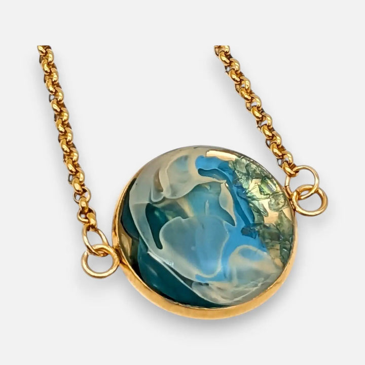 Blue Green Oasis - Ankerkette