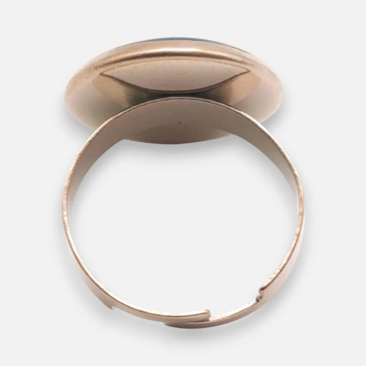 Blue Ice Ring - Unigröße (verstellbar)