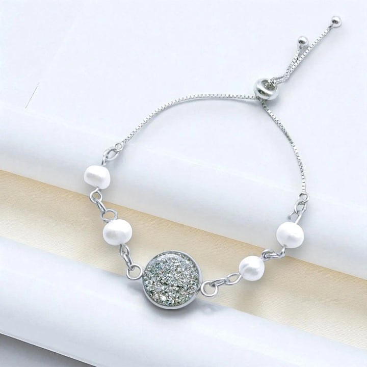 Blue Pearl Slider - Venezianerkette