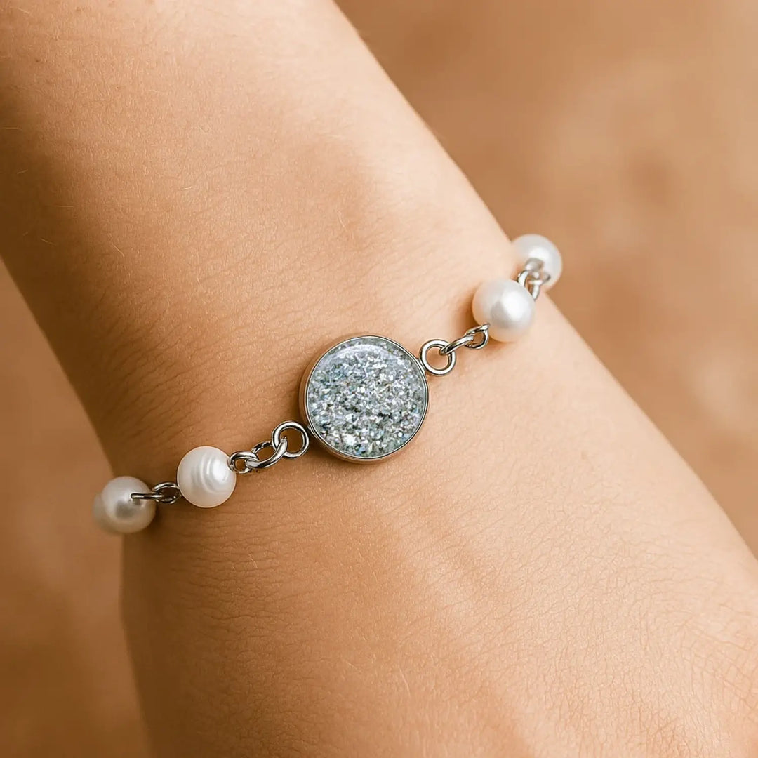 Blue Pearl Slider - Venezianerkette