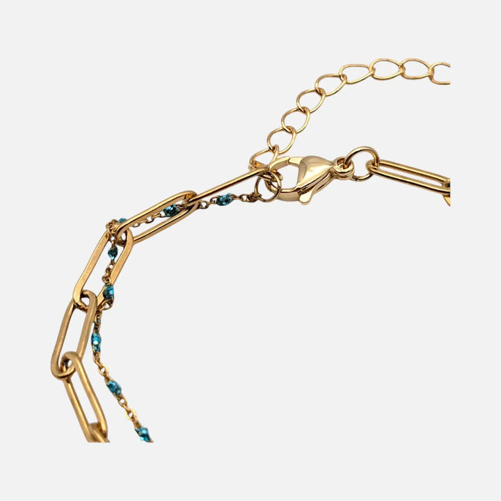 Blue Serenity - Paperclip/Emaille