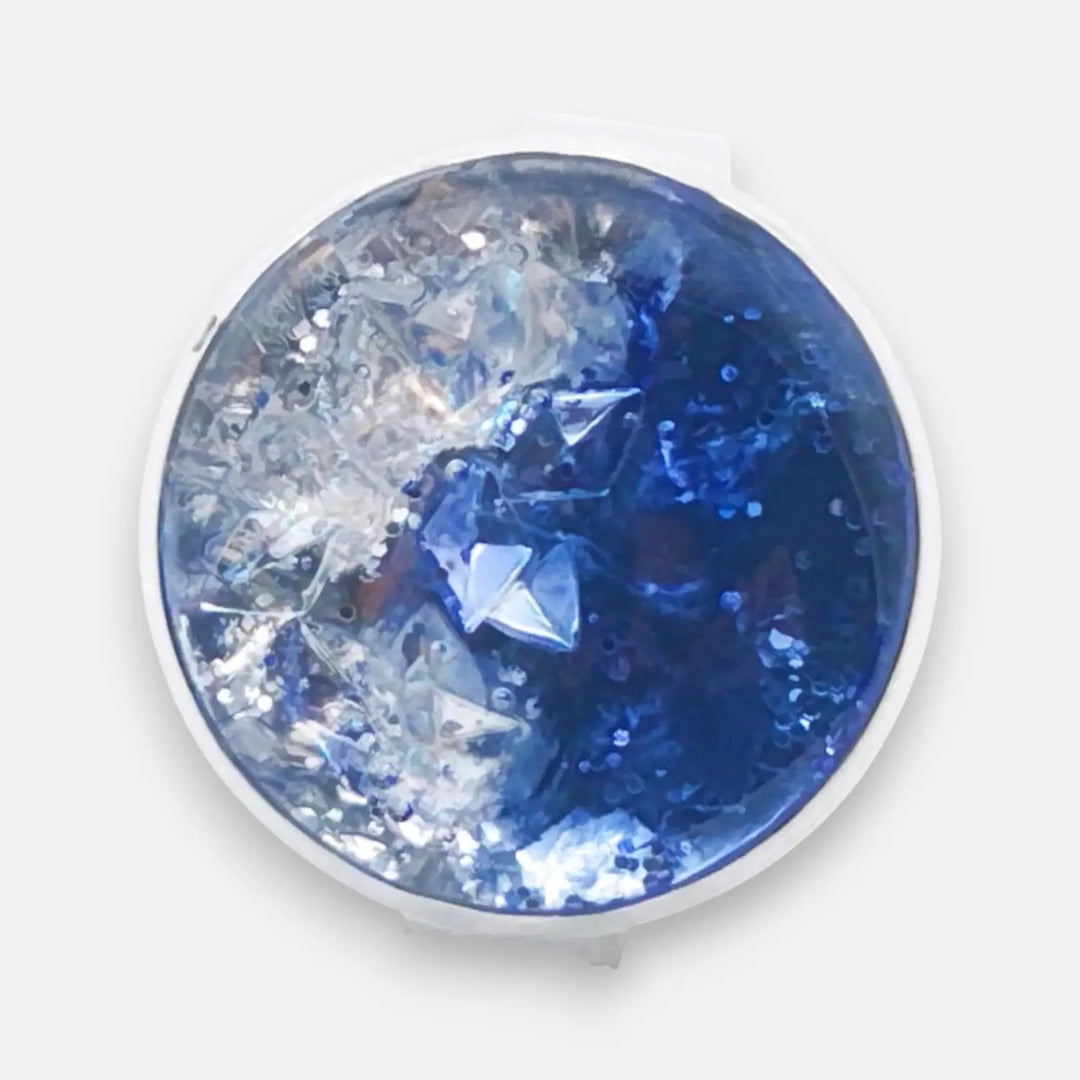 Blue Steel Ring - Unigröße (verstellbar)