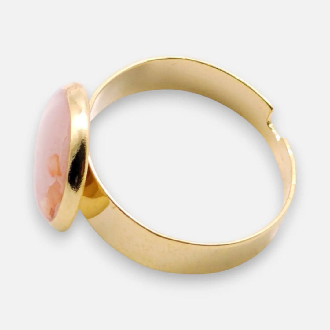 Blush Halo Ring - Unigröße (verstellbar)