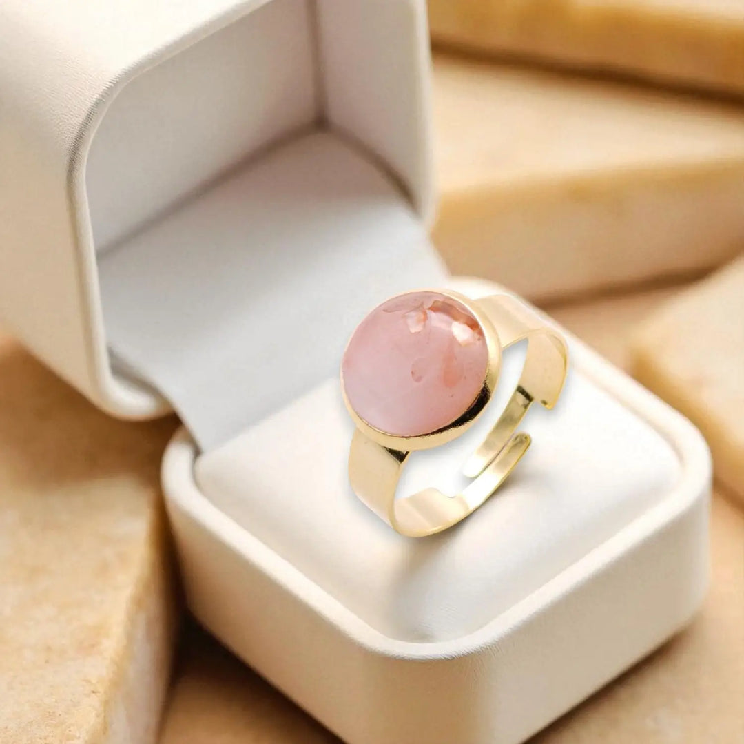 Blush Halo Ring - Unigröße (verstellbar)