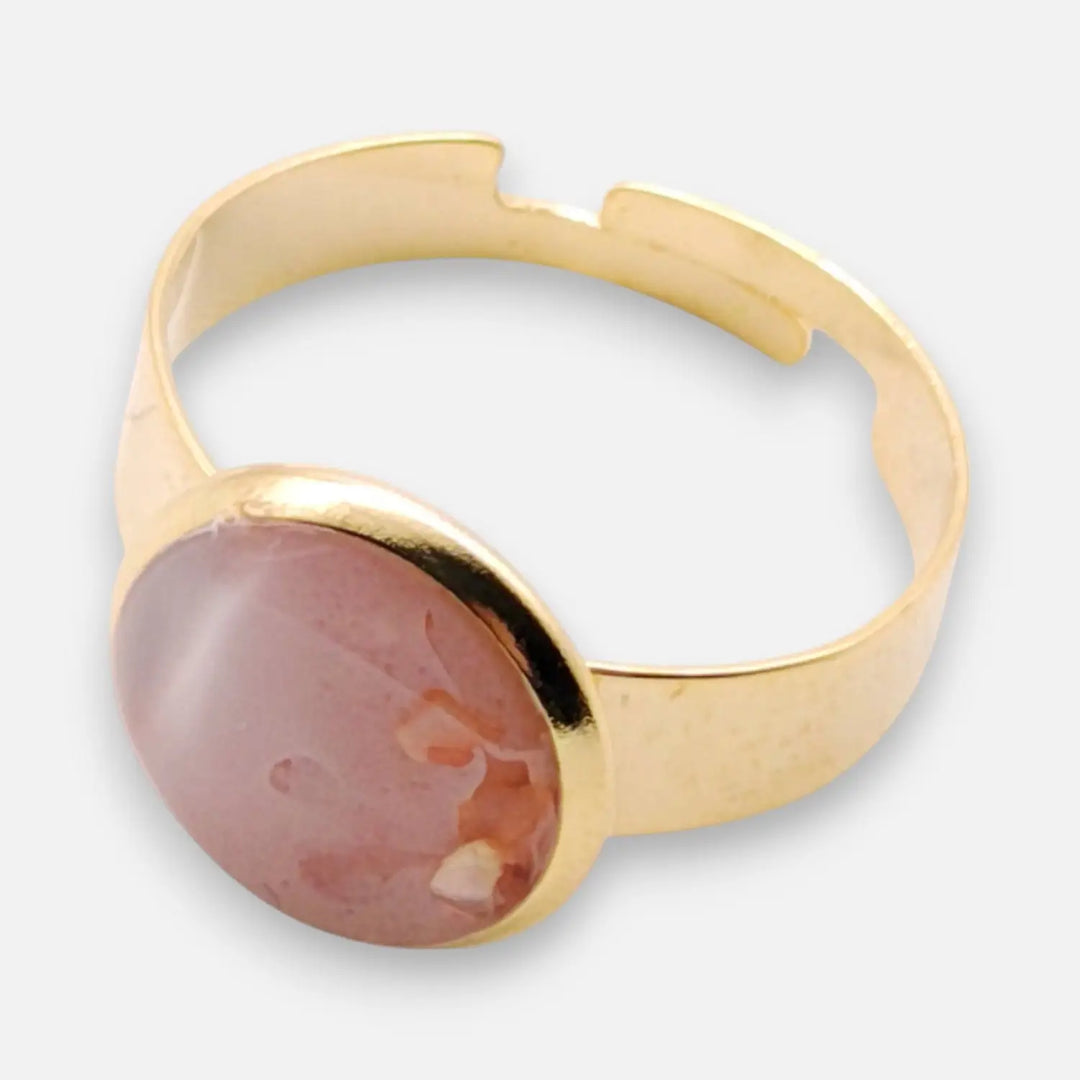 Blush Halo Ring - Unigröße (verstellbar)