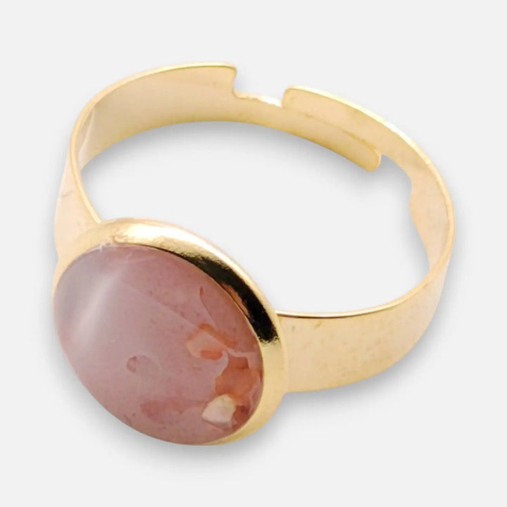 Blush Halo Ring - Unigröße (verstellbar)