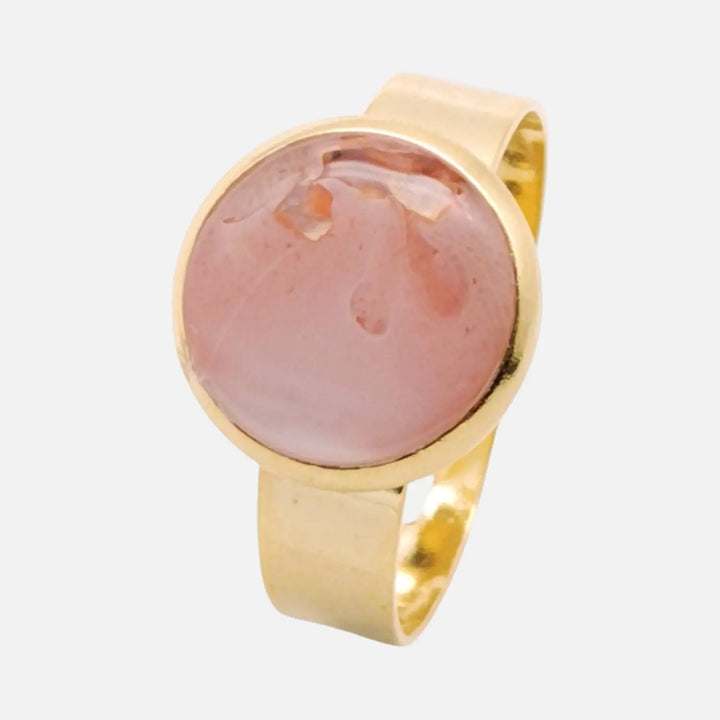 Blush Halo Ring - Unigröße (verstellbar)