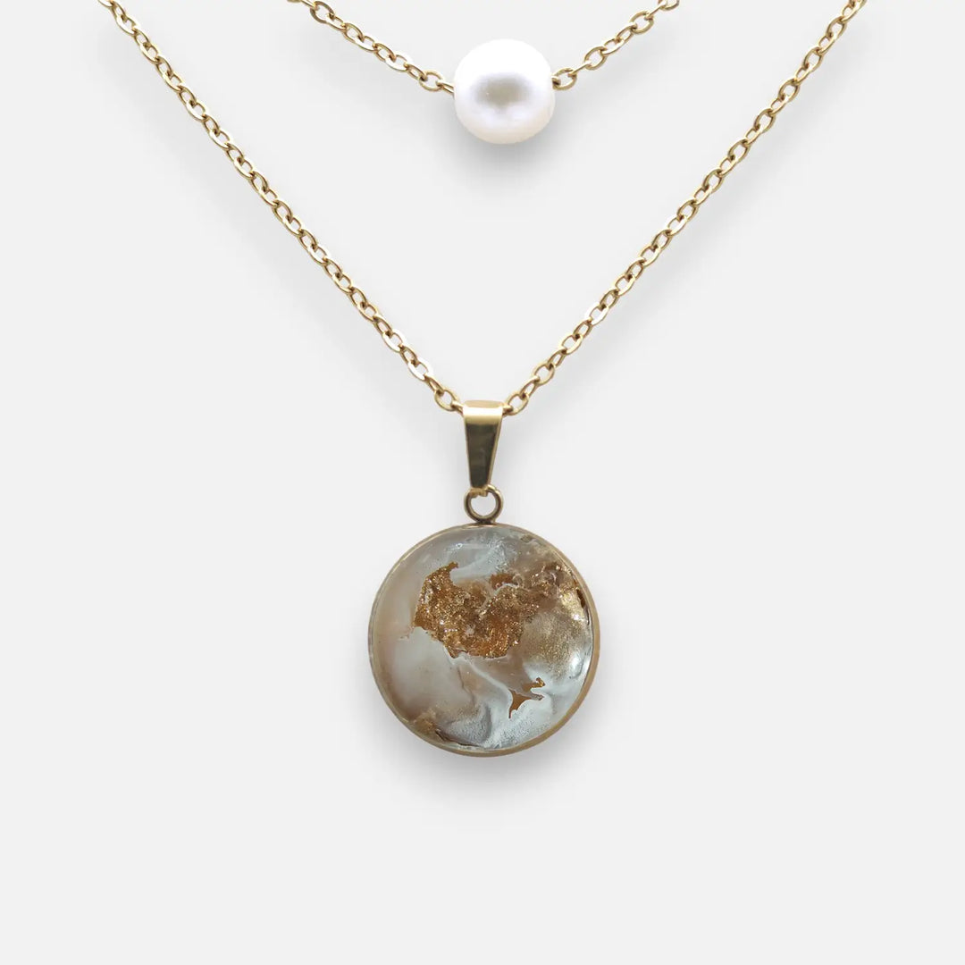 Bold Anchor Extension - Golden Cloud Veil - Ankerkette