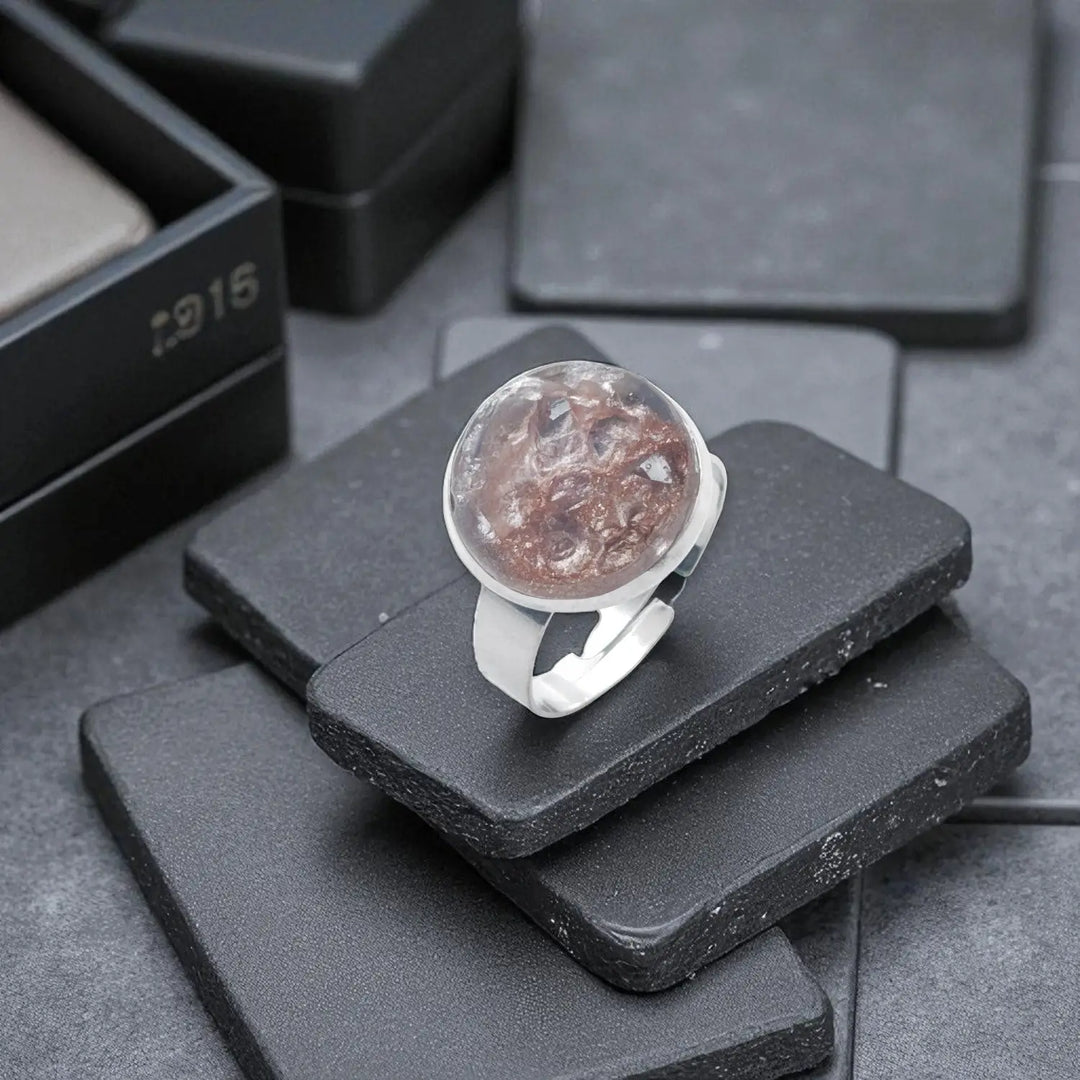 Bronze Glow Ring - Unigröße (verstellbar)