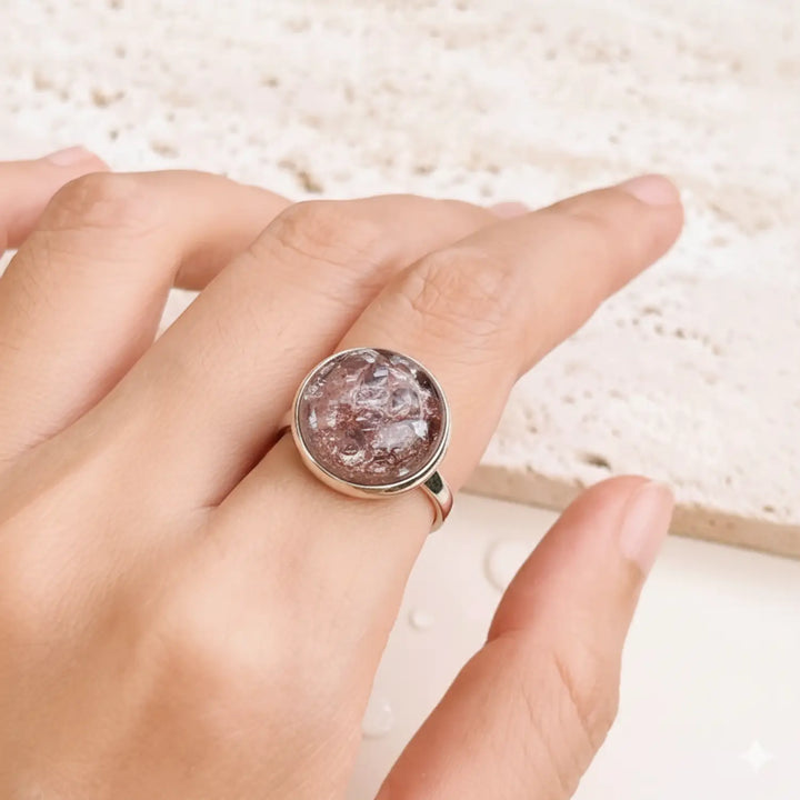 Bronze Glow Ring - Unigröße (verstellbar)