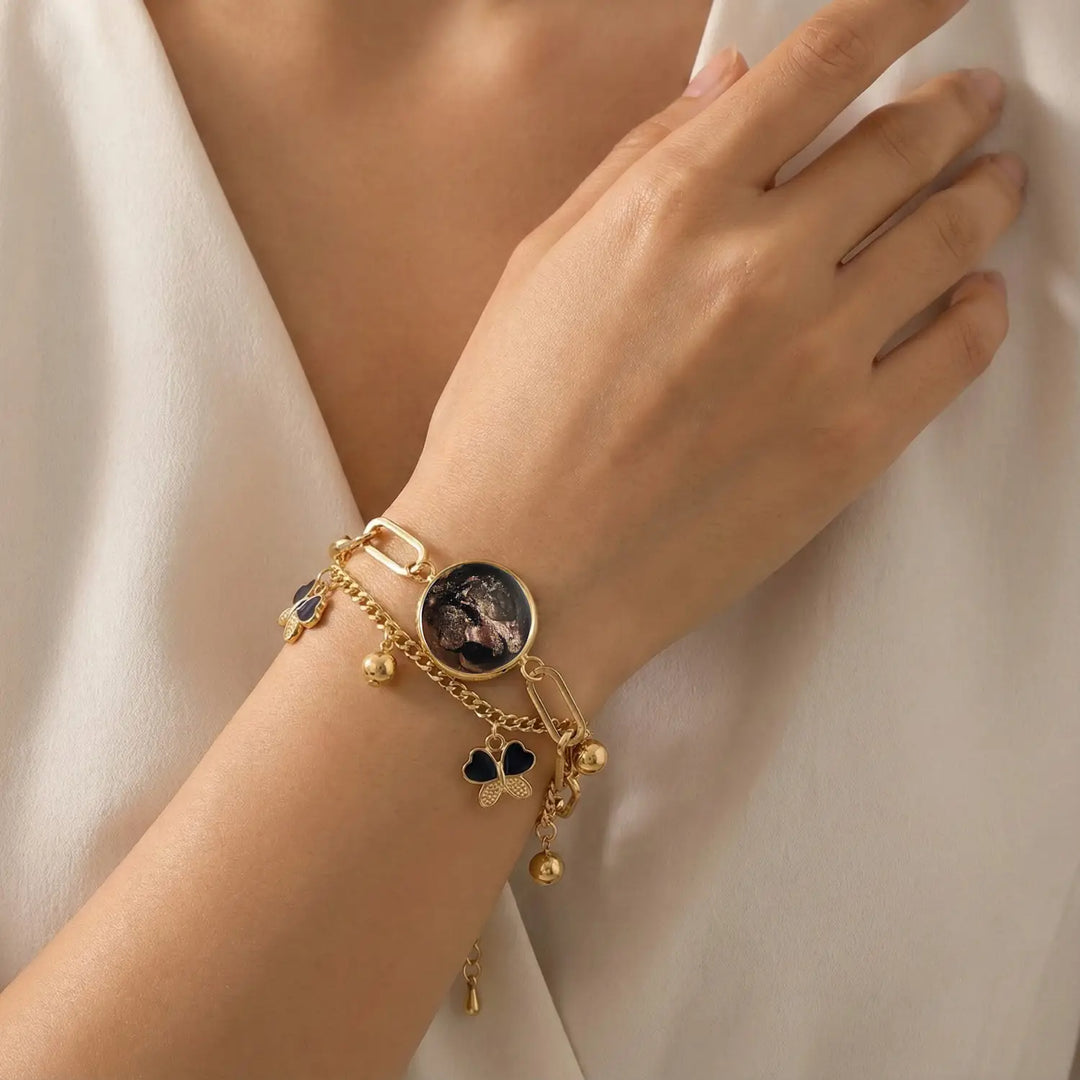 Butterfly Charm Layer - Double-Layer