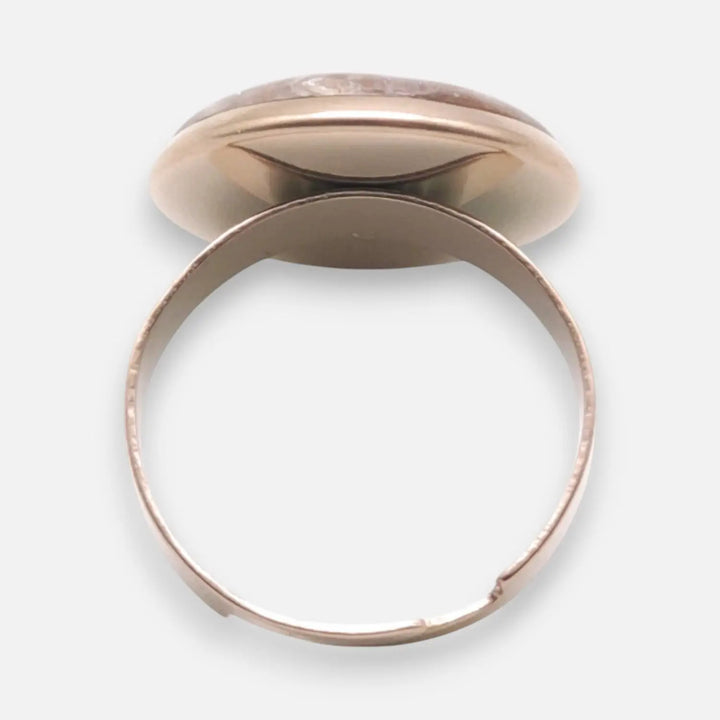 Cocoa Gold Ring - Unigröße (verstellbar)