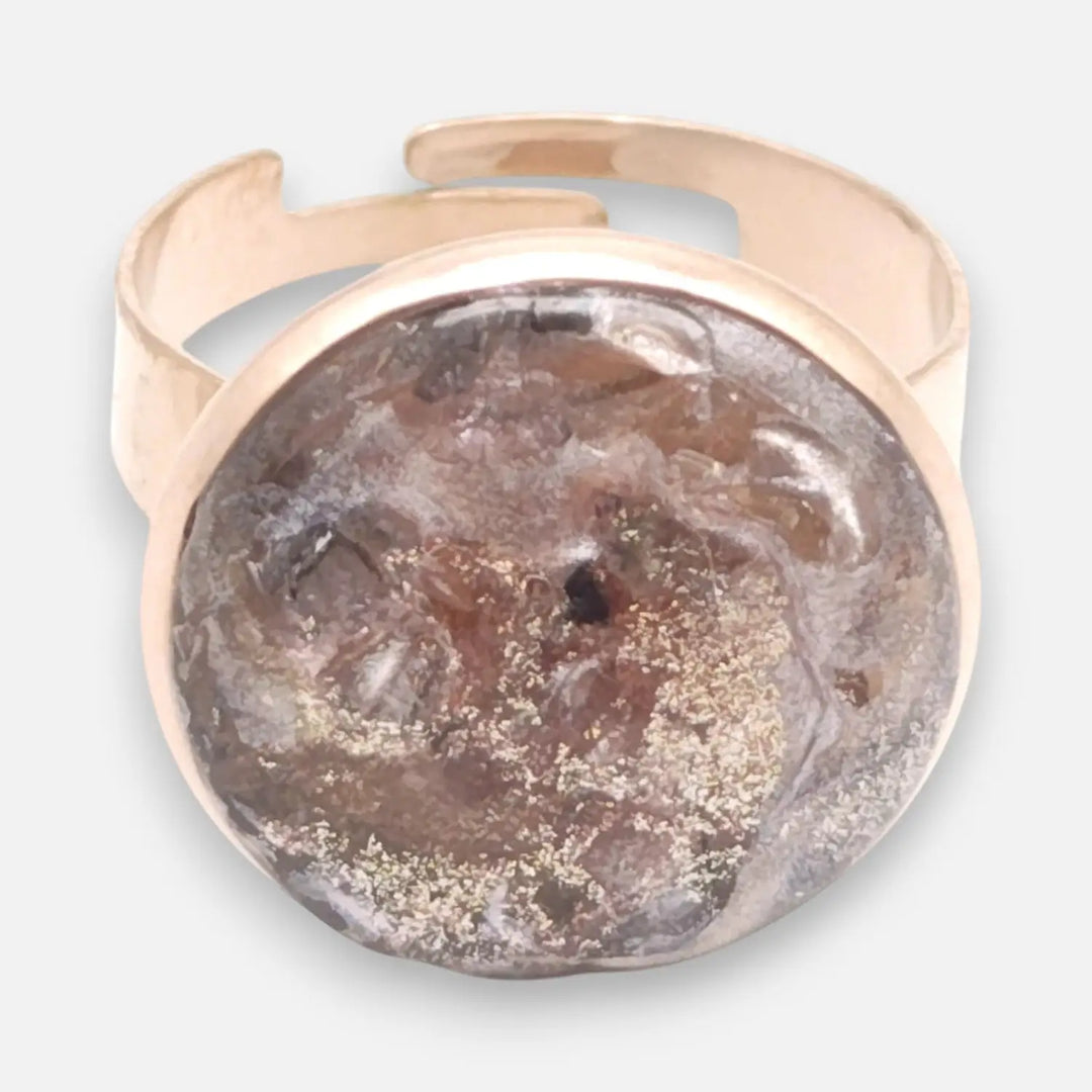 Cocoa Gold Ring - Unigröße (verstellbar)