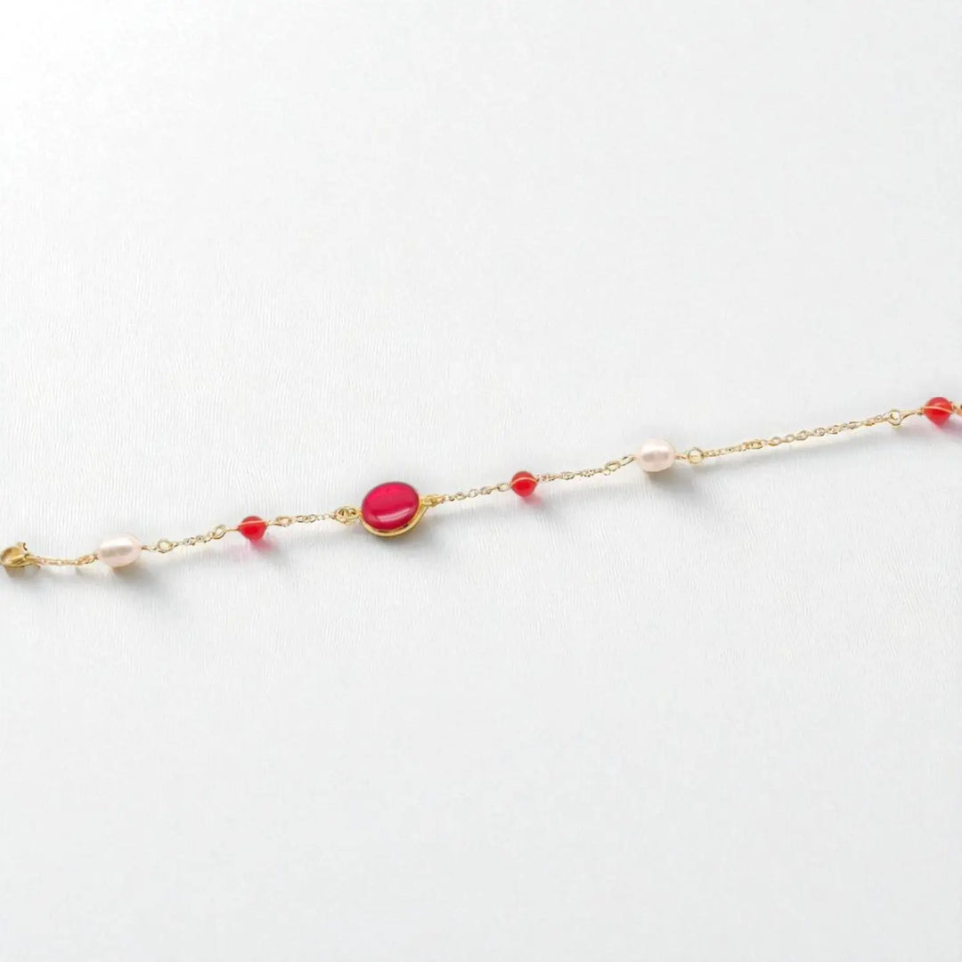 Crimson Gem Chain - Ankerkette