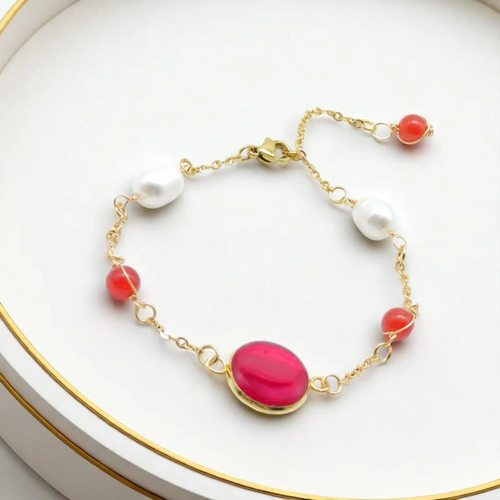 Crimson Gem Chain - Ankerkette