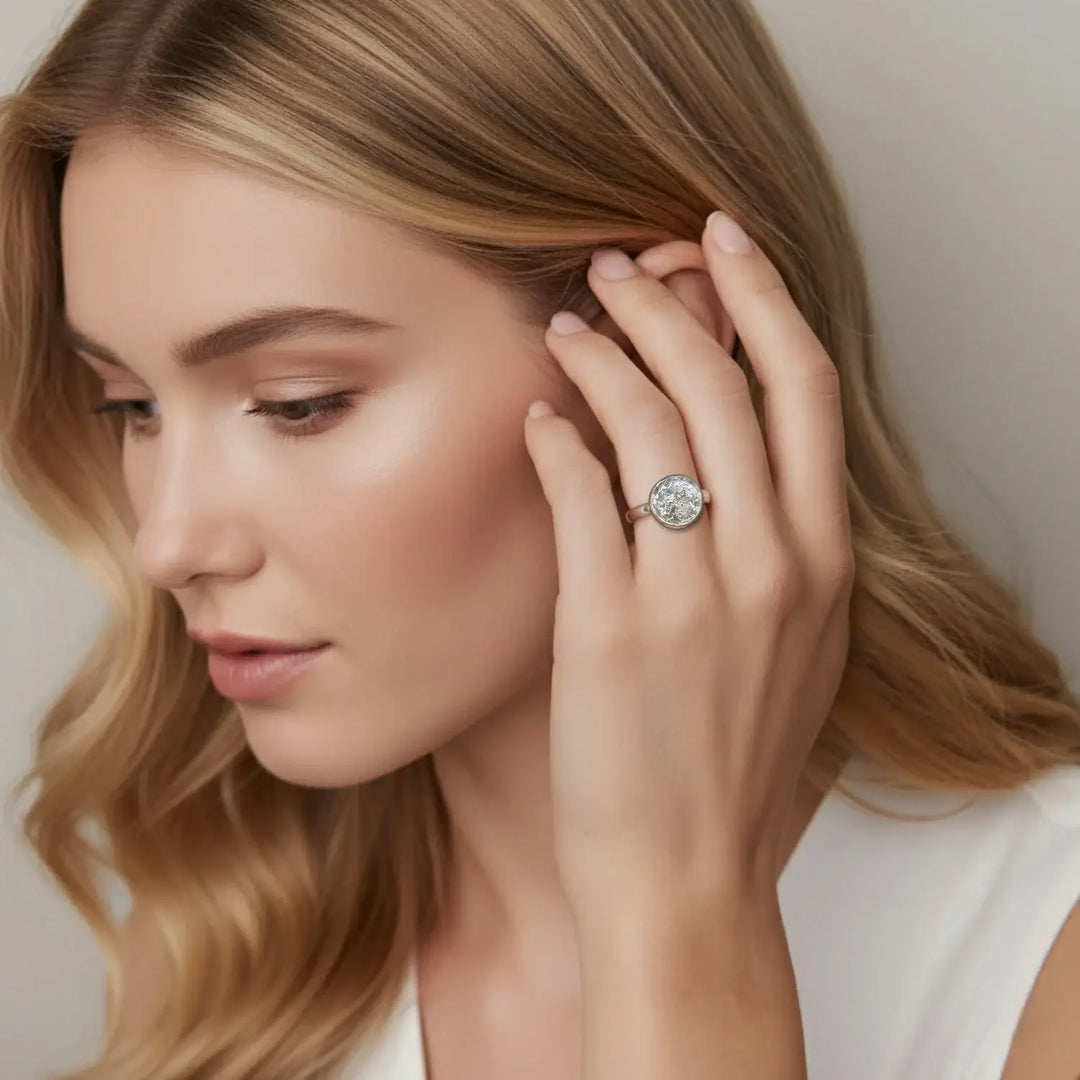 Crystal Duo Gold - Unigröße (verstellbar)