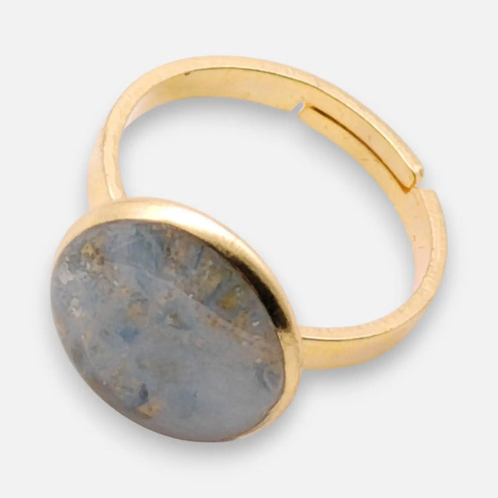 Crystal Ivory Ring - Unigröße (verstellbar)