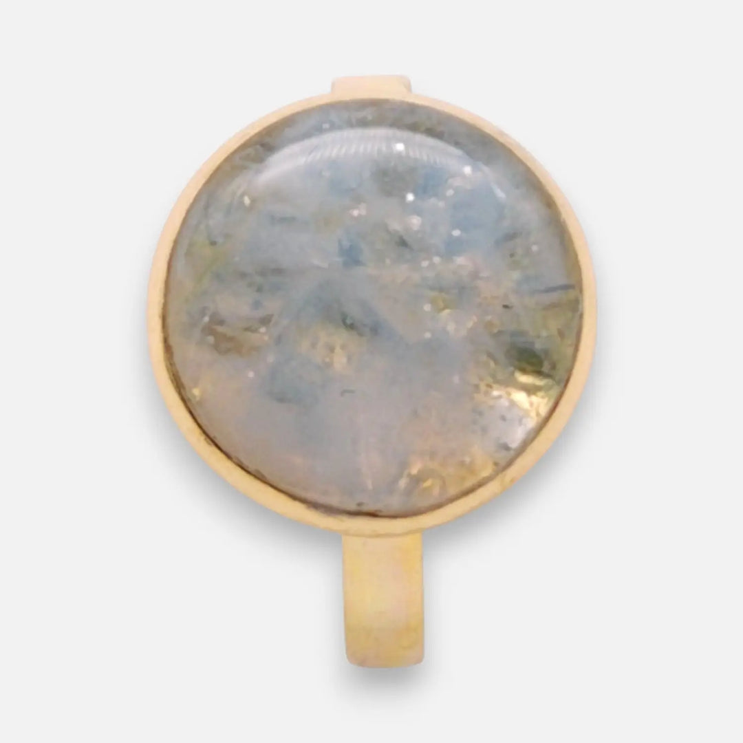 Crystal Ivory Ring - Unigröße (verstellbar)