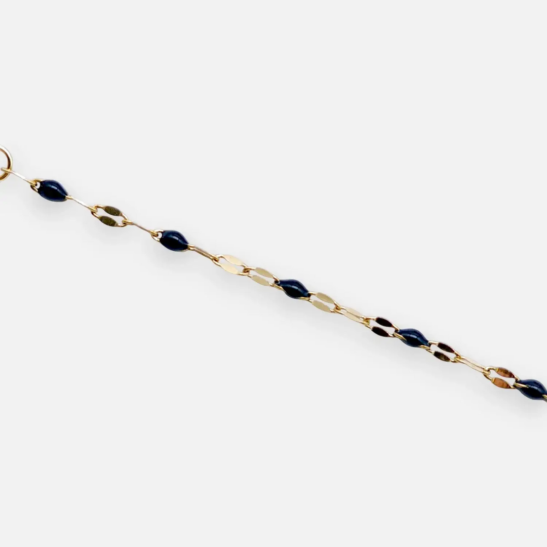 Enamel Pearl Extender - Emaille-Perlenkette