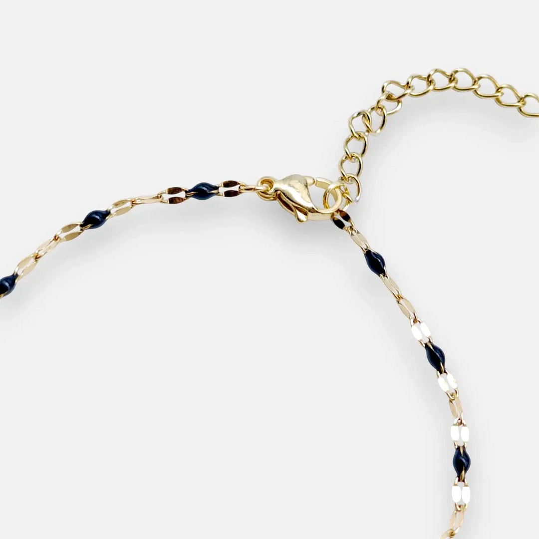 Enamel Pearl Extender - Emaille-Perlenkette